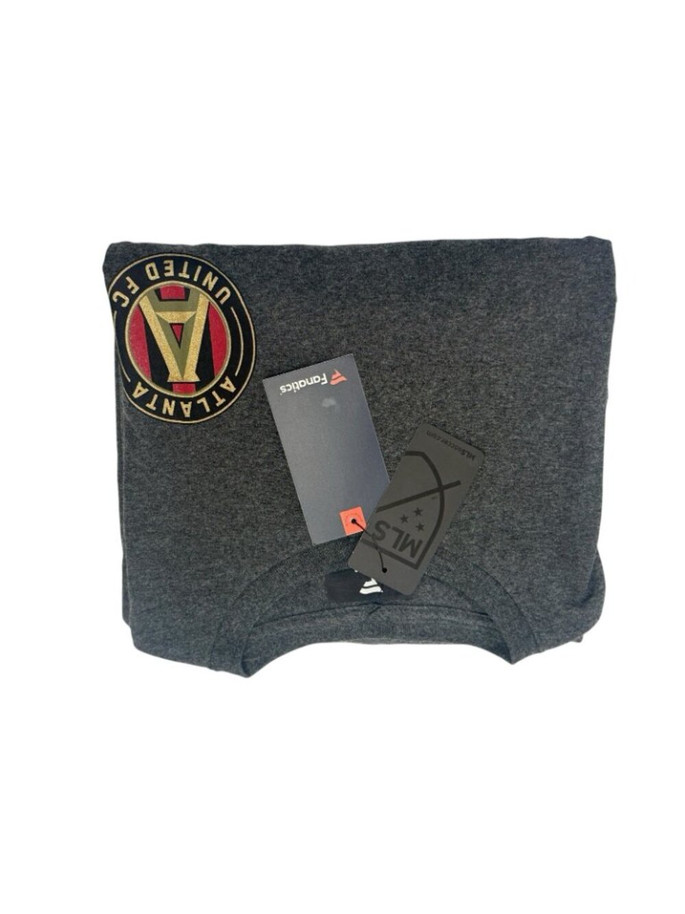 Atlanta United FC Long Sleeve Shirt Men’s 2XL Gray Fanatics MLS Soccer Tee - Picture 13 of 16